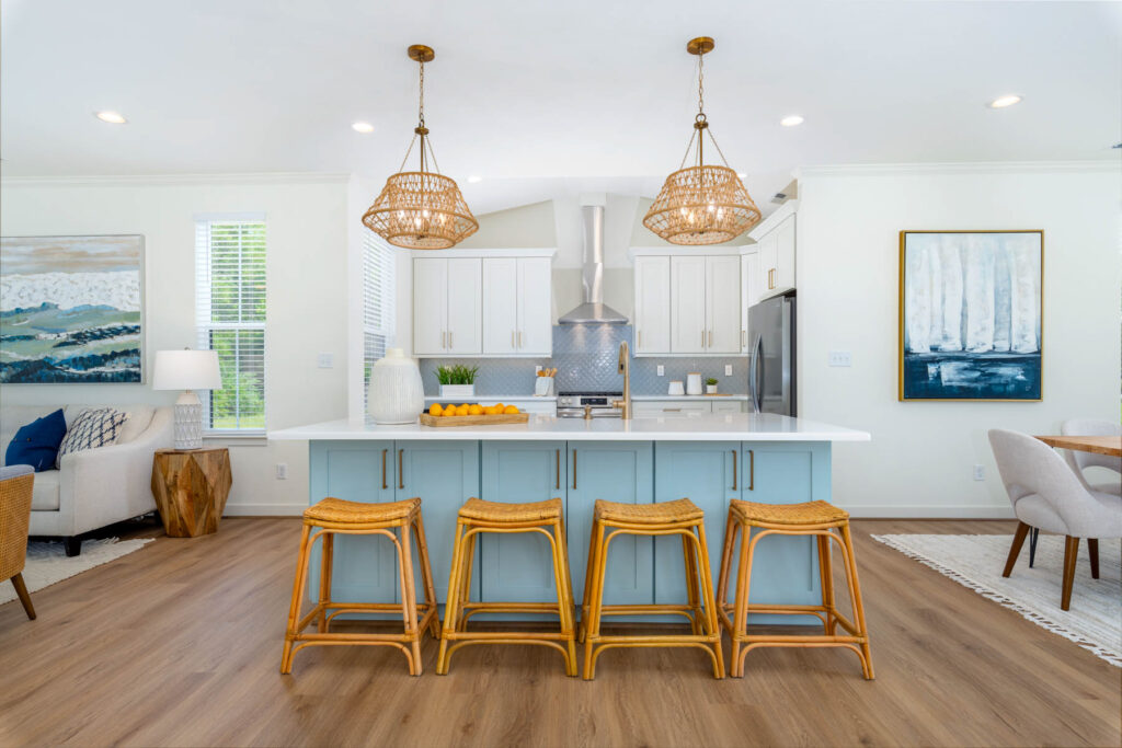 Unique color picks from clients is a 2023 kitchen trend